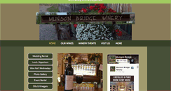 Desktop Screenshot of munsonbridgewinery.com